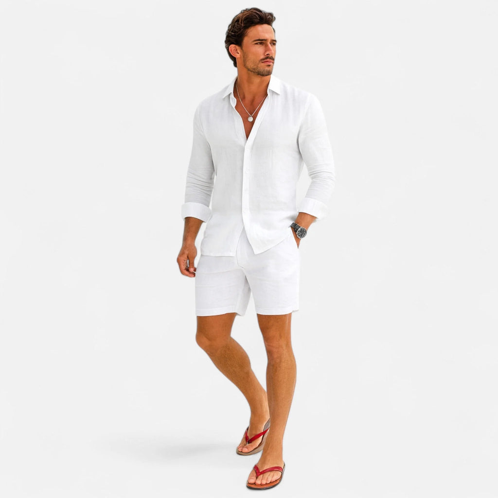 Kobe - Men Linen Heritage Shirt