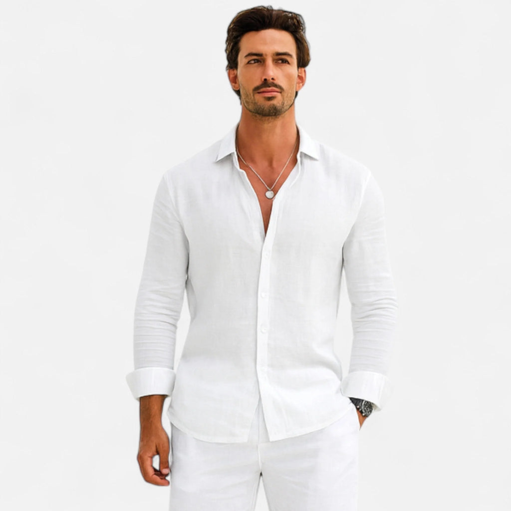 Kobe - Men Linen Heritage Shirt
